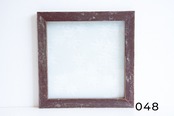 古材フレーム　正方形（25×25cm）｜048