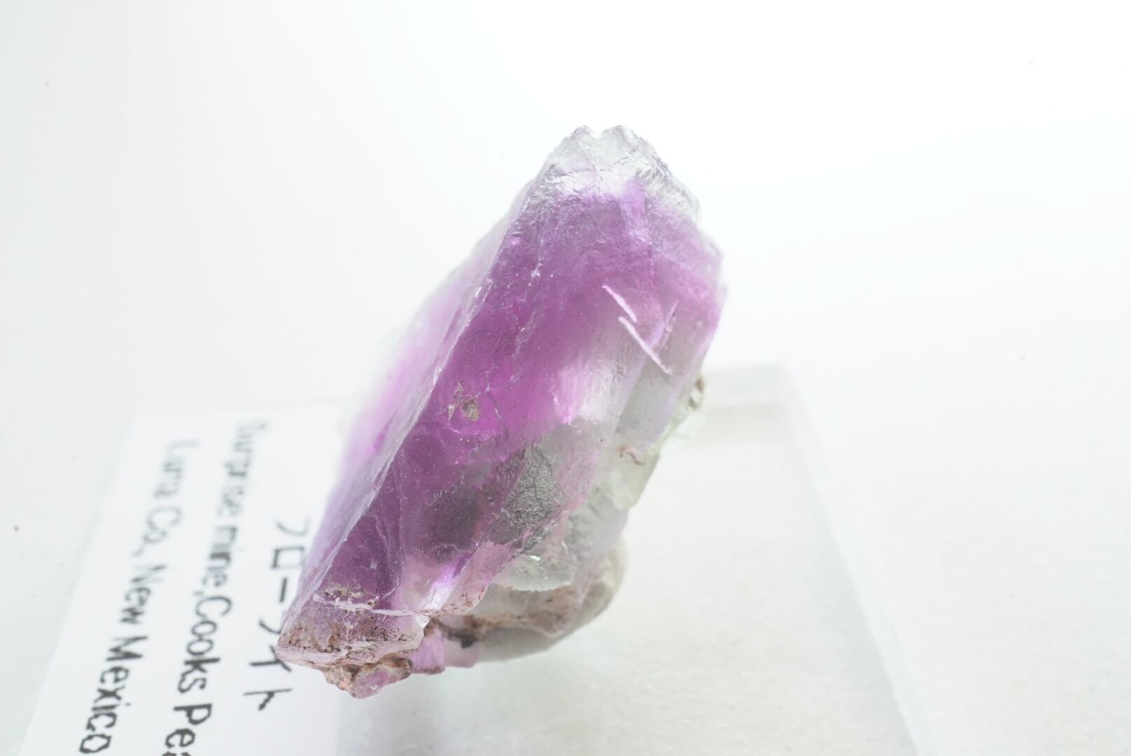 アメリカ、ニューメキシコ州 Surprise鉱山の小さなフローライト18