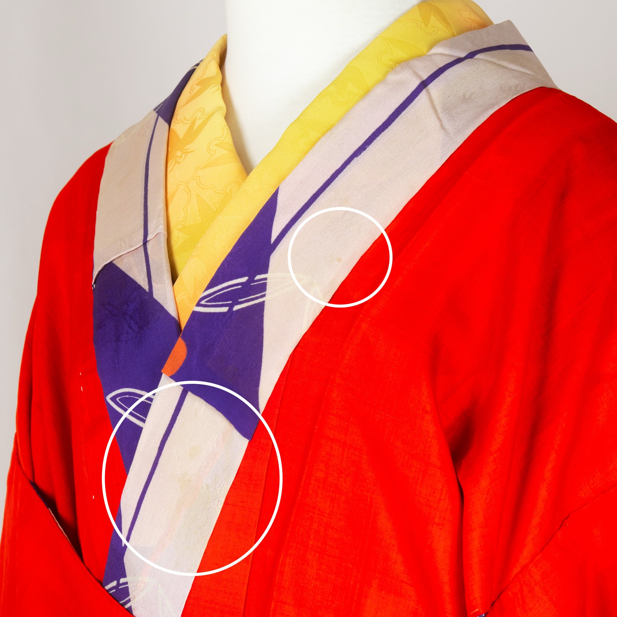 身丈149cm:矢羽根のアンティーク | casual Kimono 千梛
