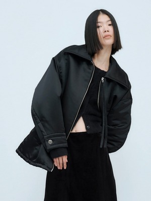 THINGS THAT MATTER　シングスザットマター  / SATIN PAD JACKET