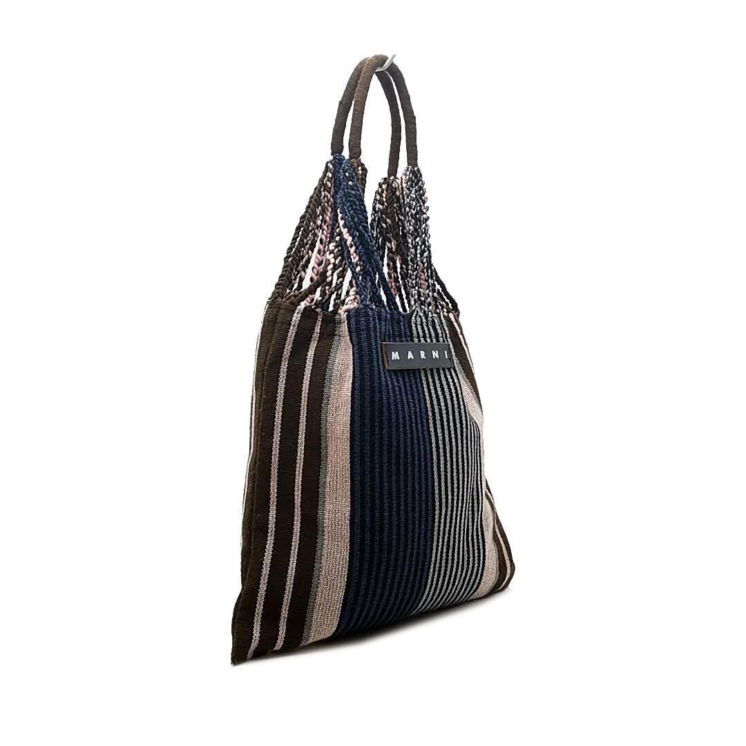 色移り有り マルニ MARNI バッグ フラワーカフェ ハンモック 03