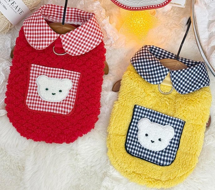 〖予約〗1103254 くまさんぬくぬくベスト