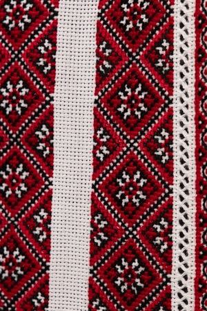 ウクライナ刺繍ヴィシヴァンカ　手刺繍　レディース・フリーサイズ