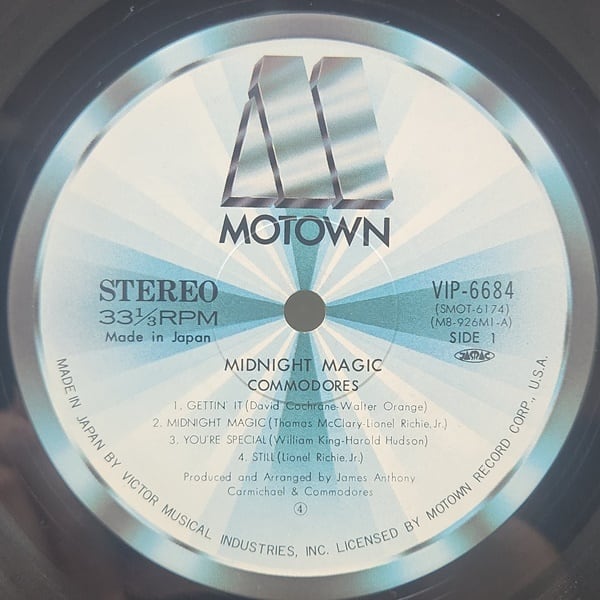 Commodores / Midnight Magic [VIP-6684] - 画像3