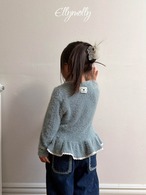【 ELLY MOLLY / 予約 】Snowflake frill T