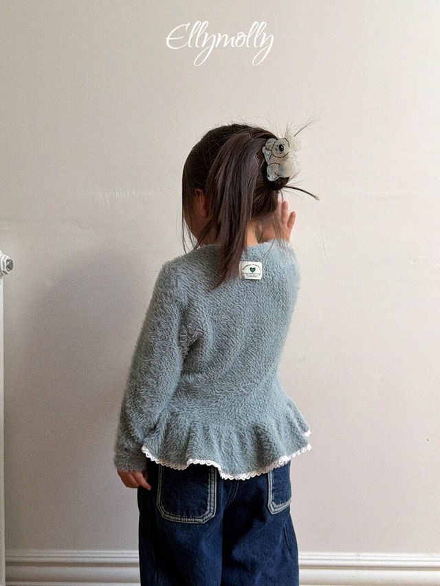 【 ELLY MOLLY / 予約 】Snowflake frill T