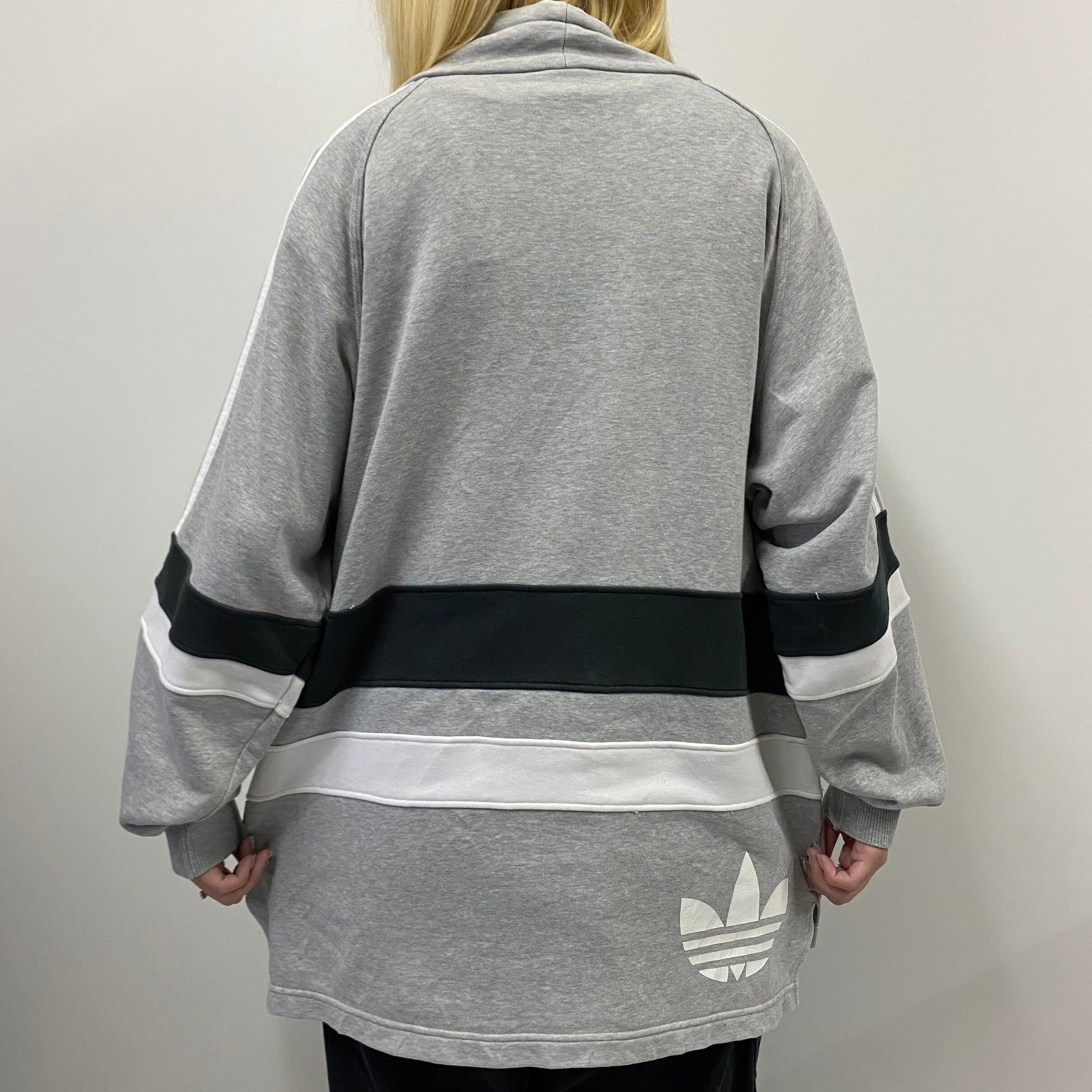 adidas ヴィンテージ デカロゴ スウェット トレーナー デサント製 90s