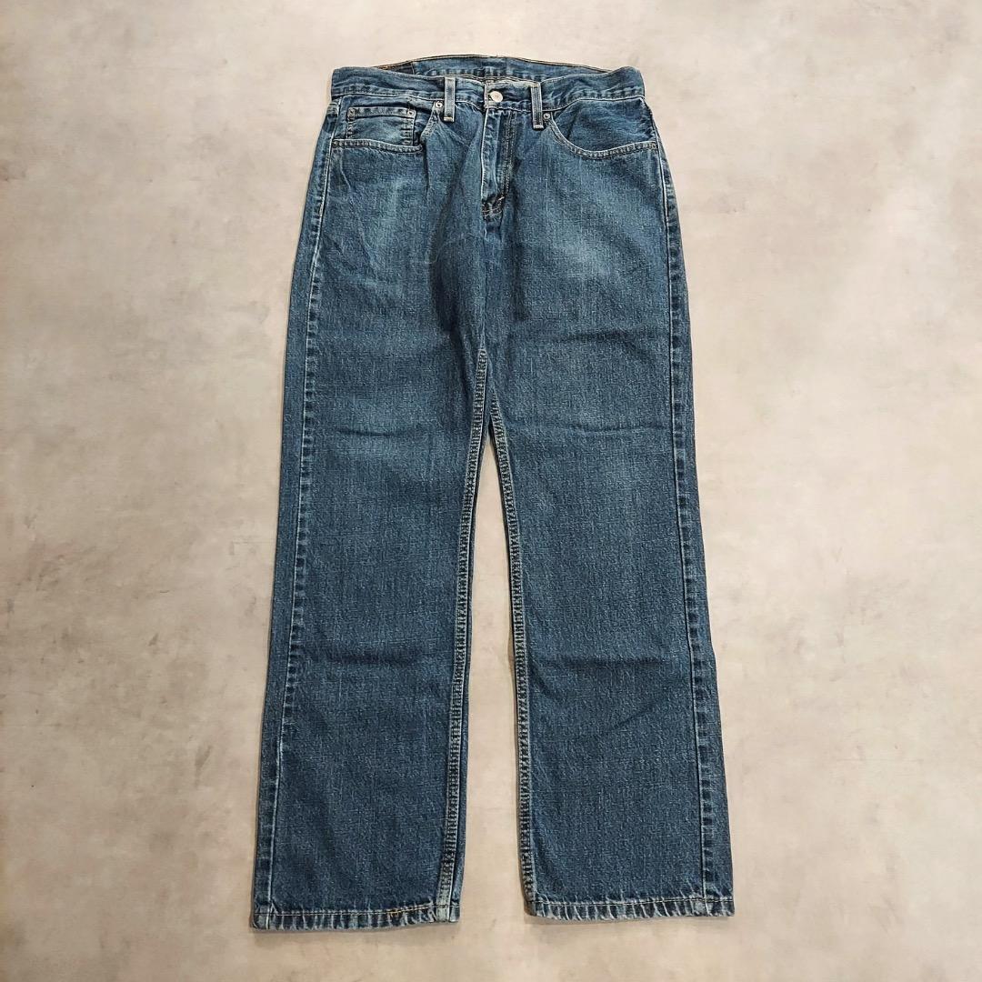 リーバイス559 Levis W34 ワイド バギー 青 古着 ヒゲ 21989 