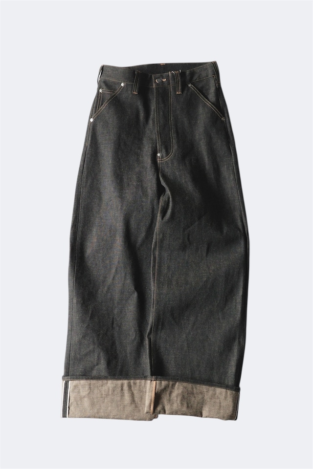 daisuke tanabe【coffee black denim trousers  -black-】