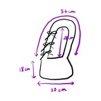 “MANUS” T-yarn bag [Tasuki]