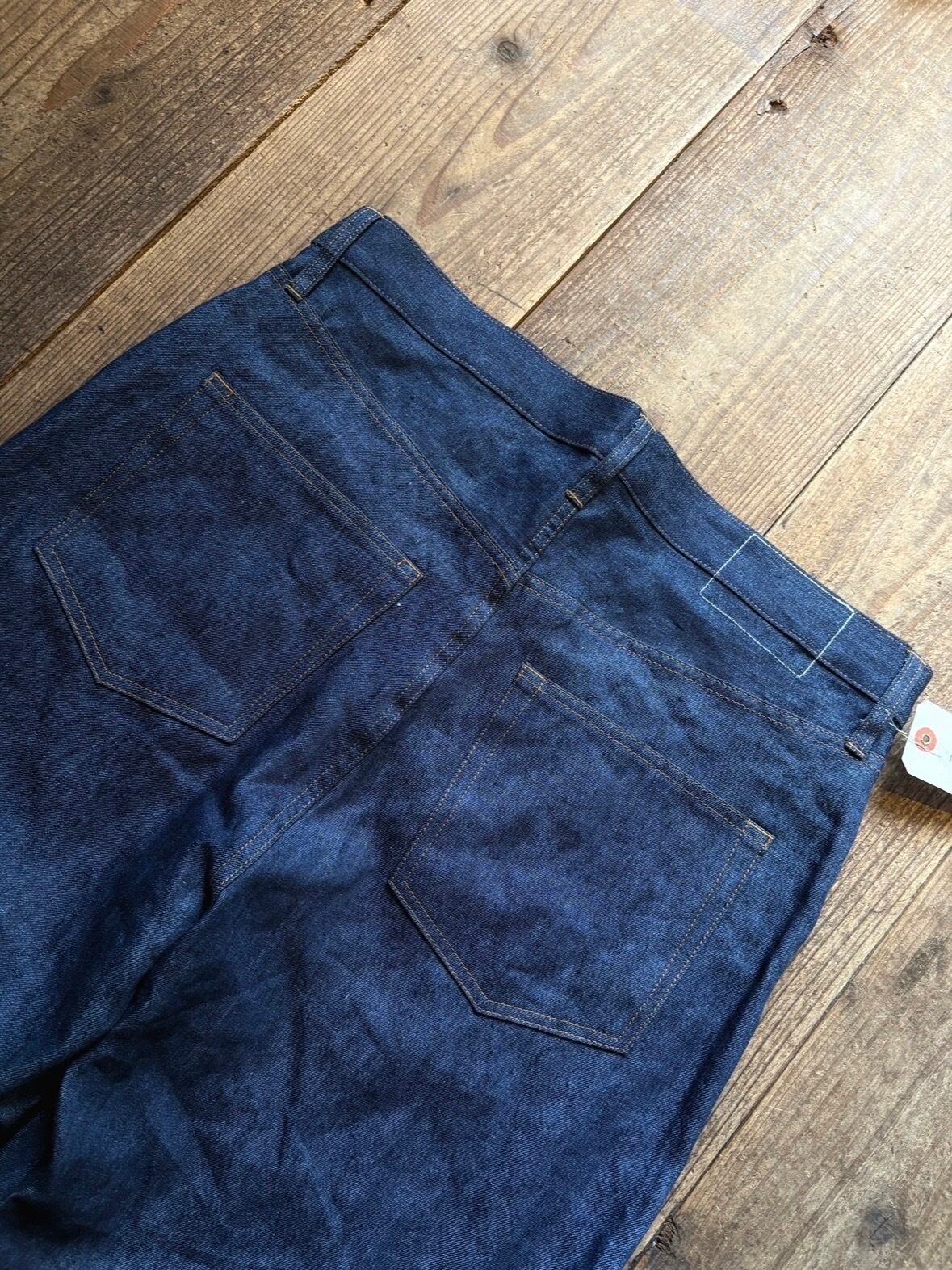I am dork linen denim pants | TALE COCOON