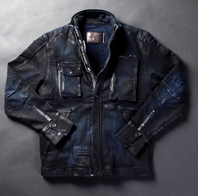 NWZ DENIM JACKET【COATED NAVY】