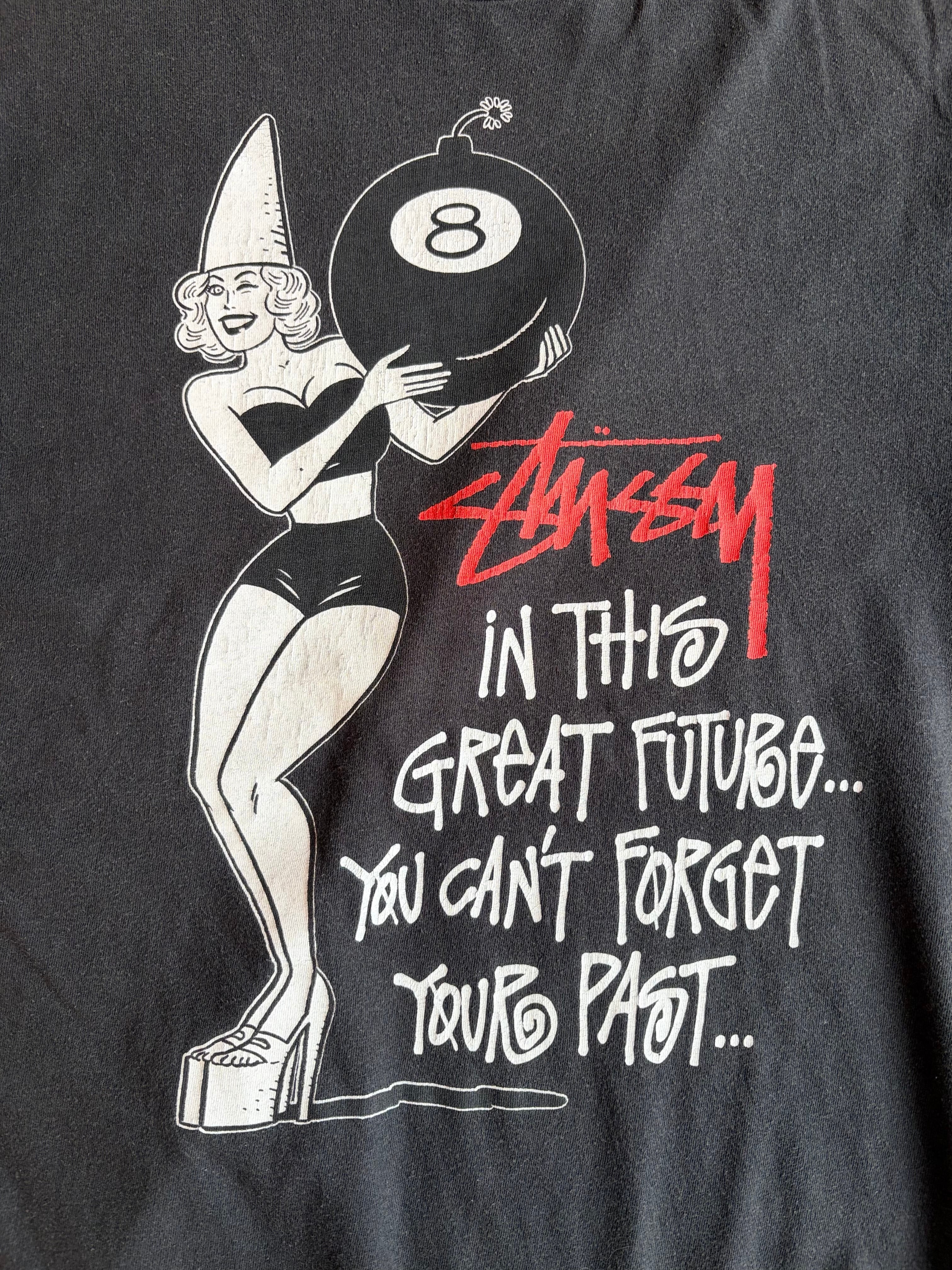 00s OLD STUSSY×ギルバート・ヘルナンデス Tシャツ 8ボール M | enishi