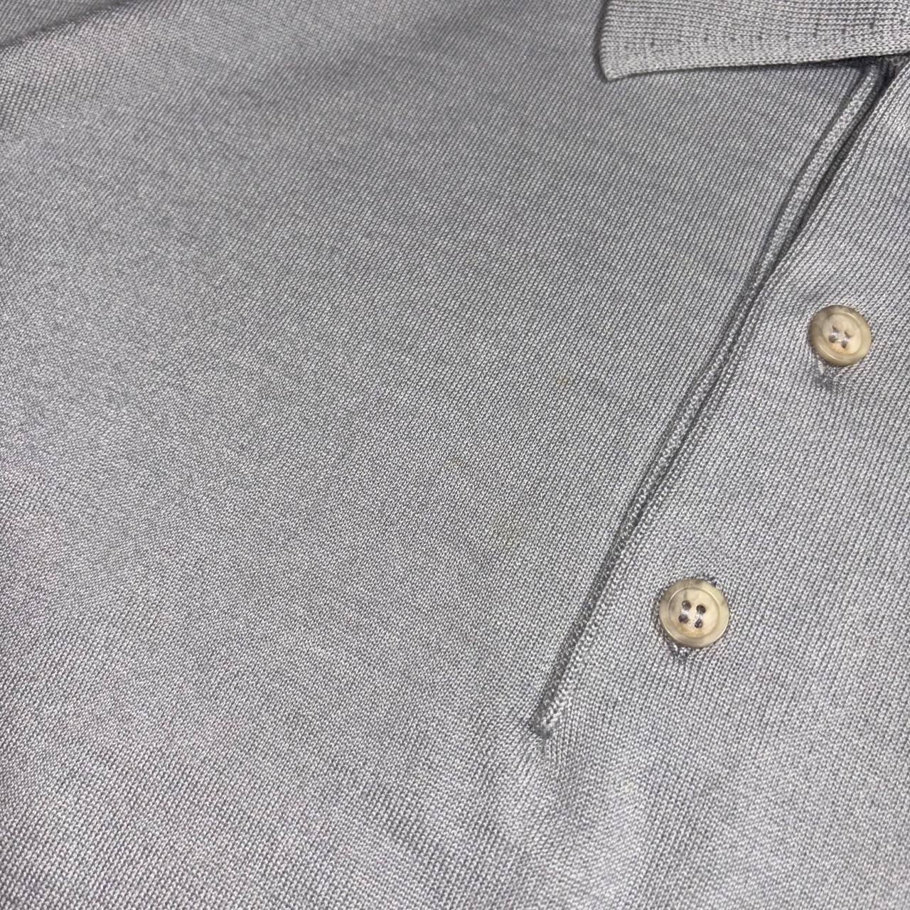 vintage GIANNI VERSACE cashmere knit polo
