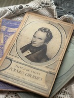 フランスアンティーク ALFRED DE VIGNY アルフレッド・ヴィニー 詩集 LIBRARIE HACHETTE 1935年出版 インテリア コラージュ