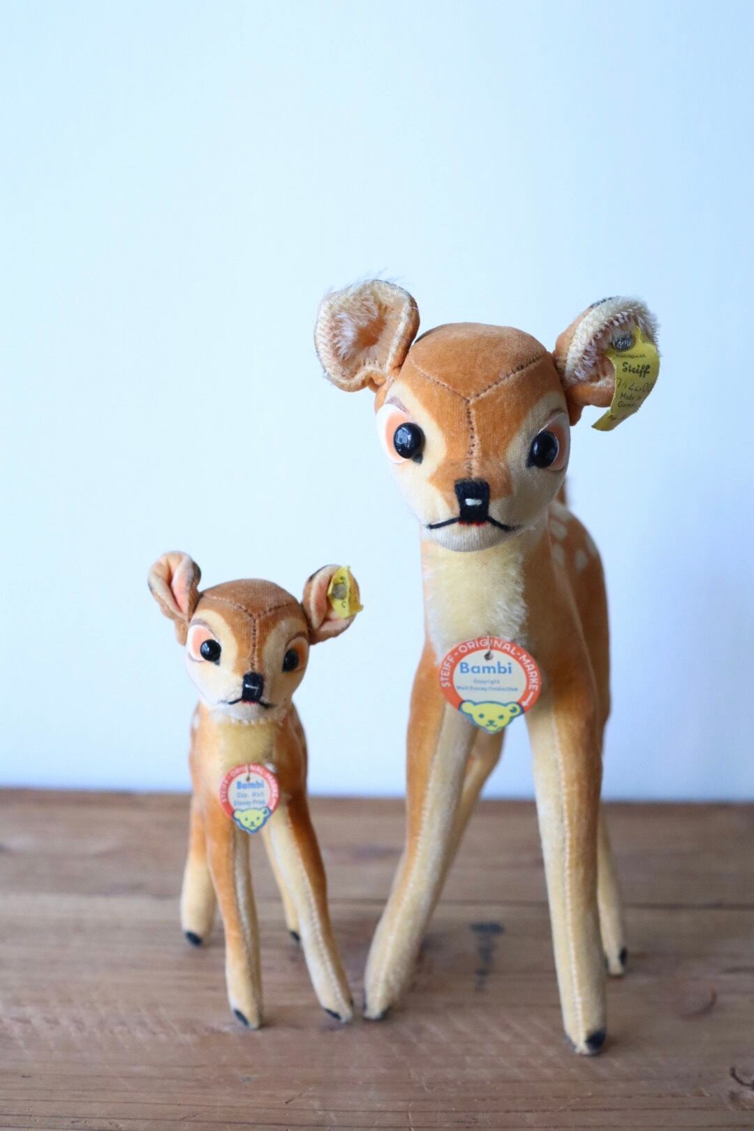 ヴィンテージ シュタイフ バンビ Steiff Bambi 22㎝