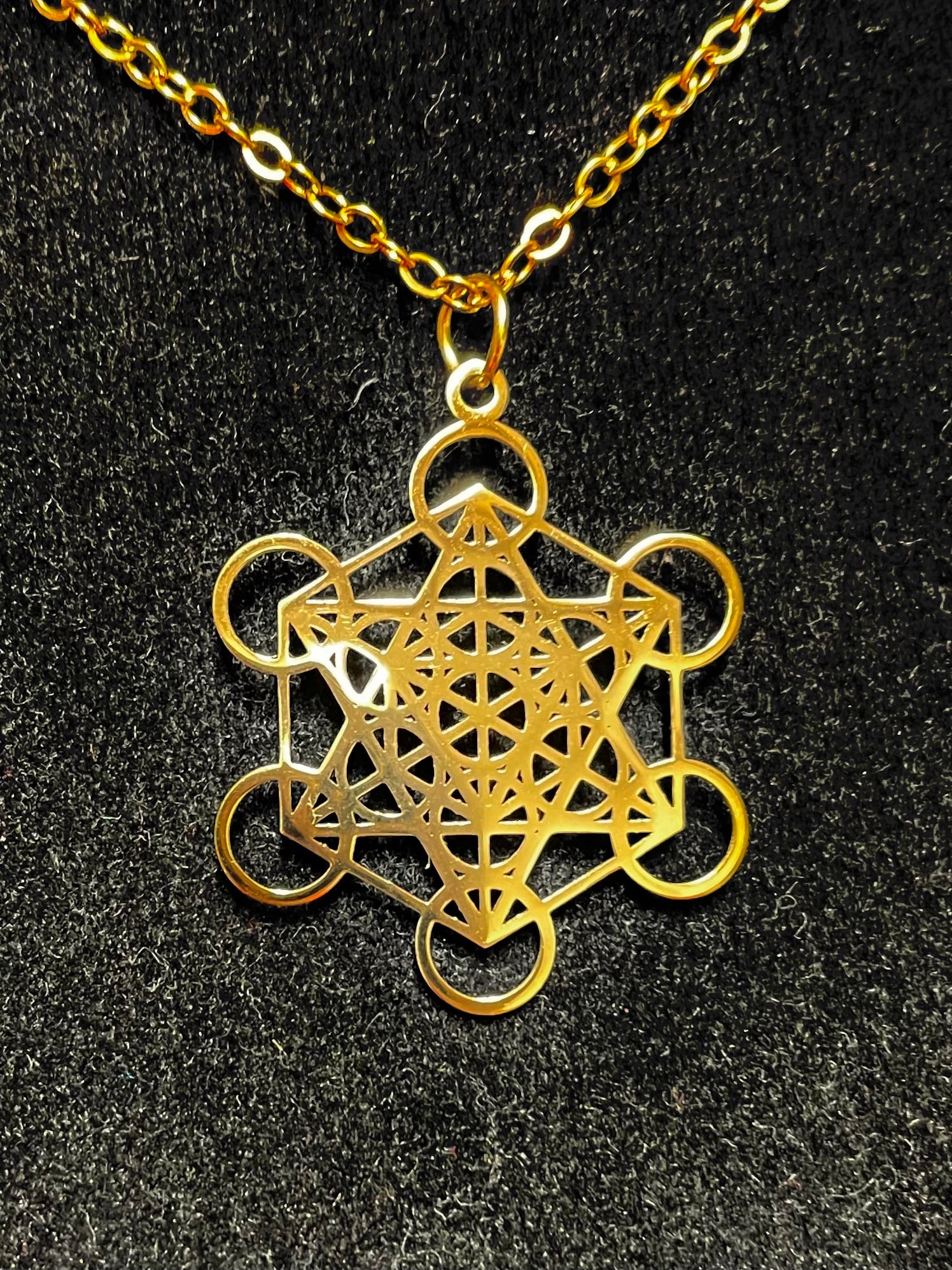 2) 古代の叡智&現代科学の融合!「メタトロンキューブ」ステンレスPT(タイプB)