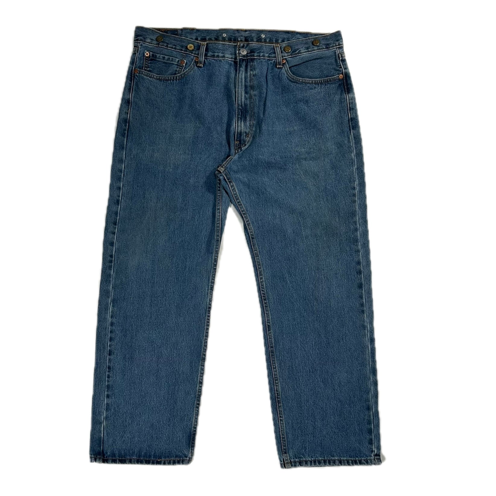 8854 リーバイス 505 02 ブラックデニム 定番 ストレート W31 | San