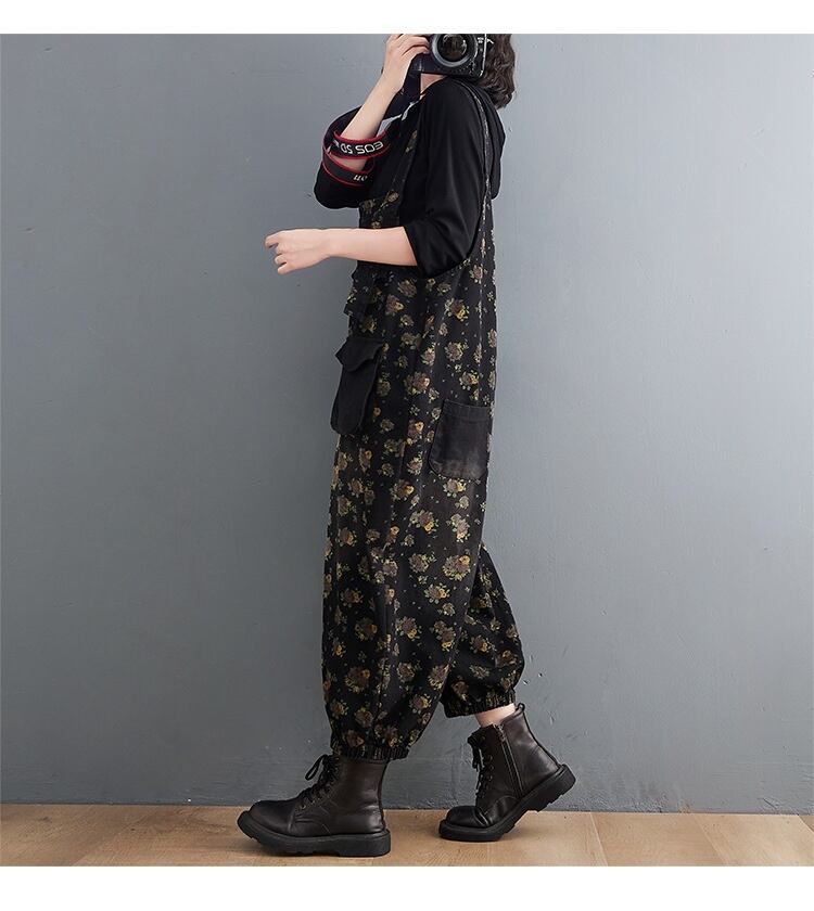 刺繍ワイドサロペット 刺繍ワイドサロペット GRACE CONTINENTAL PAY