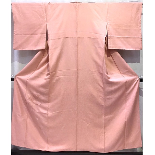 着物・色無地・一つ紋・ピンク系地・No.200701-1983・梱包サイズ80