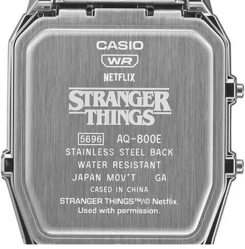限定品☆カシオ CLASSIC AQ-800EST-1AJR Stranger Things
