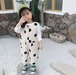 サロペット ドット オールインワン 子供 ポルカドット オーバーオール カバーオール ノースリーブ 韓国子供服 キッズ 女の子 男の子 ユニセックス 人気 おすすめ かわいい 可愛い おしゃれ オシャレ プレゼント 贈り物 ギフト 誕生日 バースデー 小学生 80 90 100 110 120 130 1歳 2歳 3歳 4歳 5歳 6歳 7歳 8歳 9歳 10歳 11歳 双子 姉妹 お揃い おそろい 兄弟 リンク コーデ