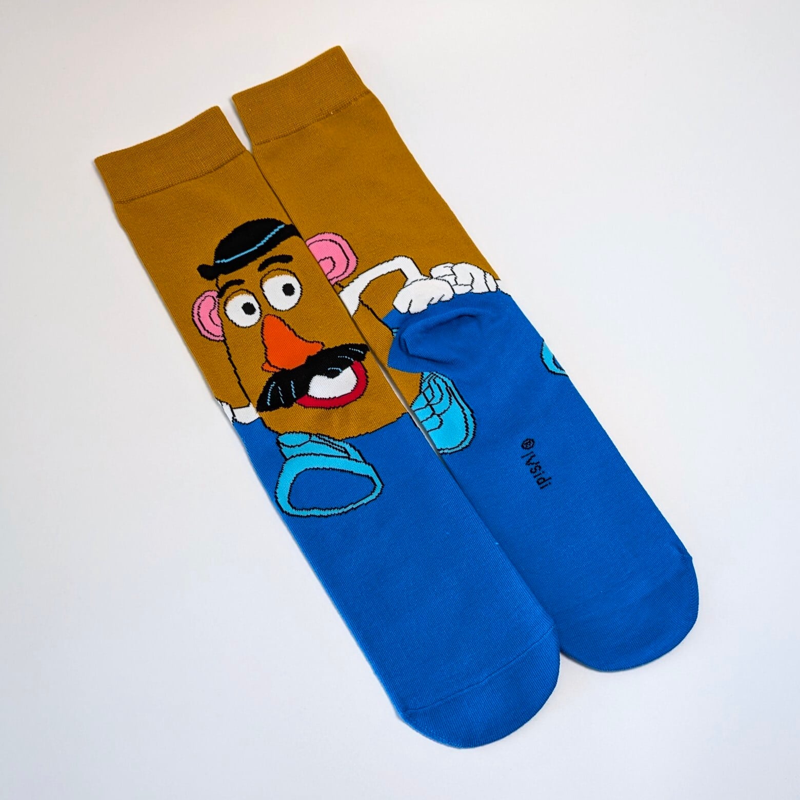 ♧【 crew socks / クルーソックス 】『 トイ・ストーリー / Mr.ポテトヘッド 』 靴下 / ソックス〚アメリカン雑貨 アメトイ〛