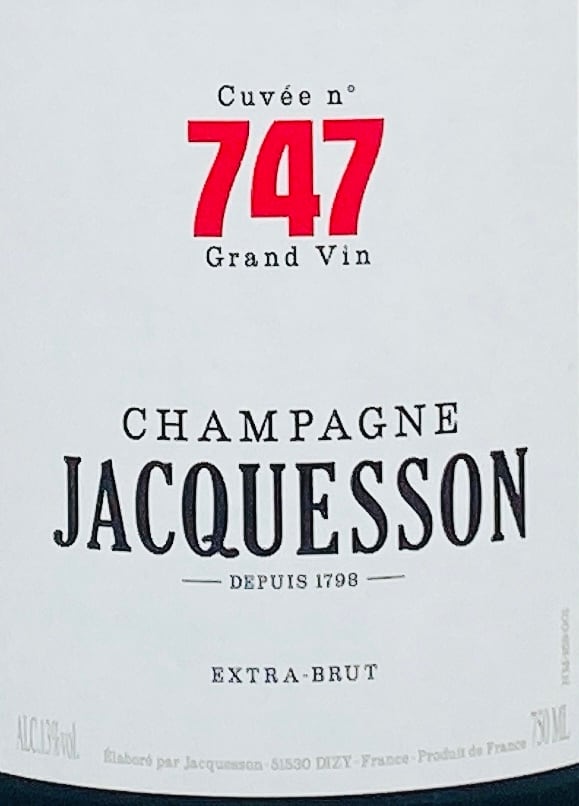 ジャクソン キュヴェ 747 | GALLERY&WINE MARGHU