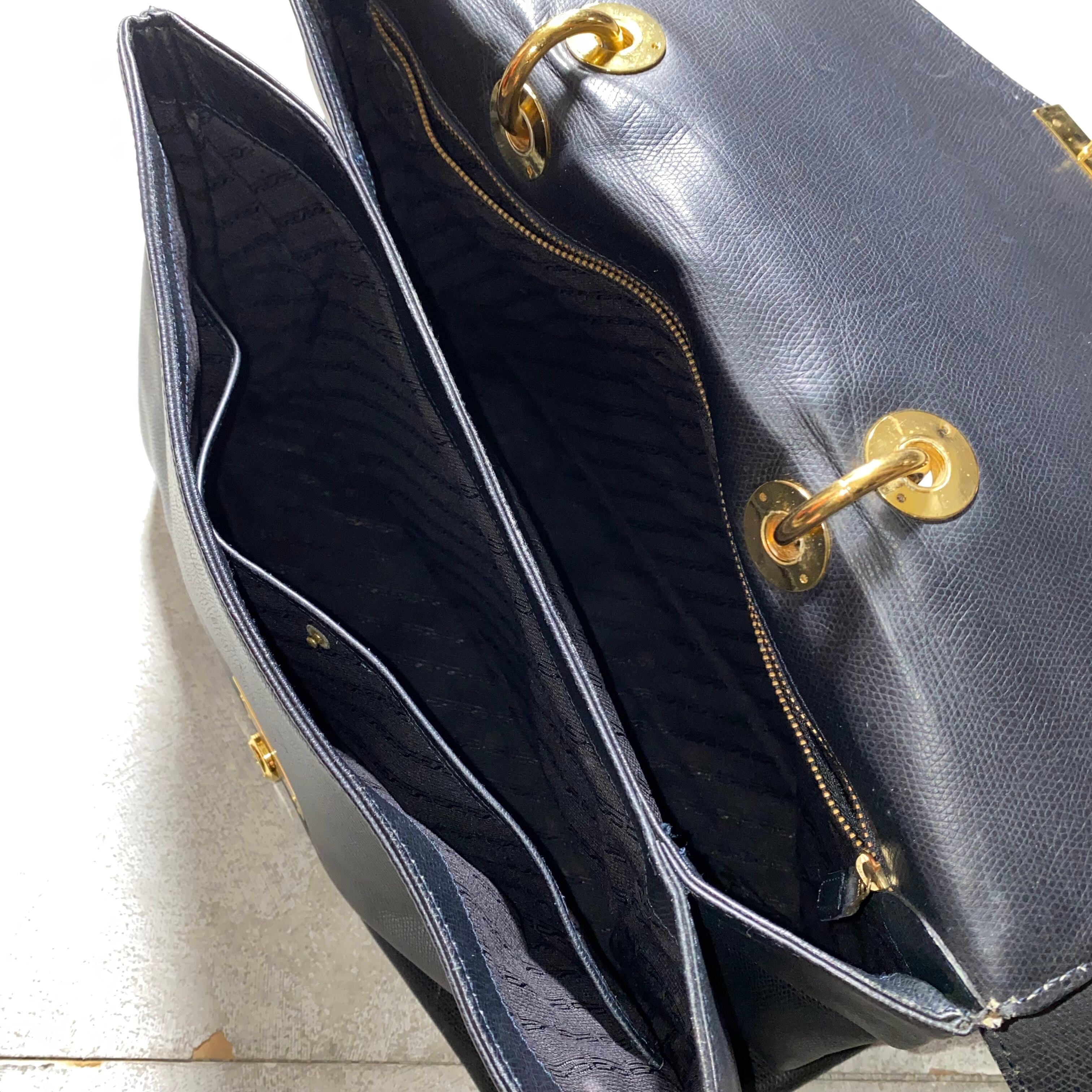 JIL SANDER black leather 2way bag | NOIR ONLINE