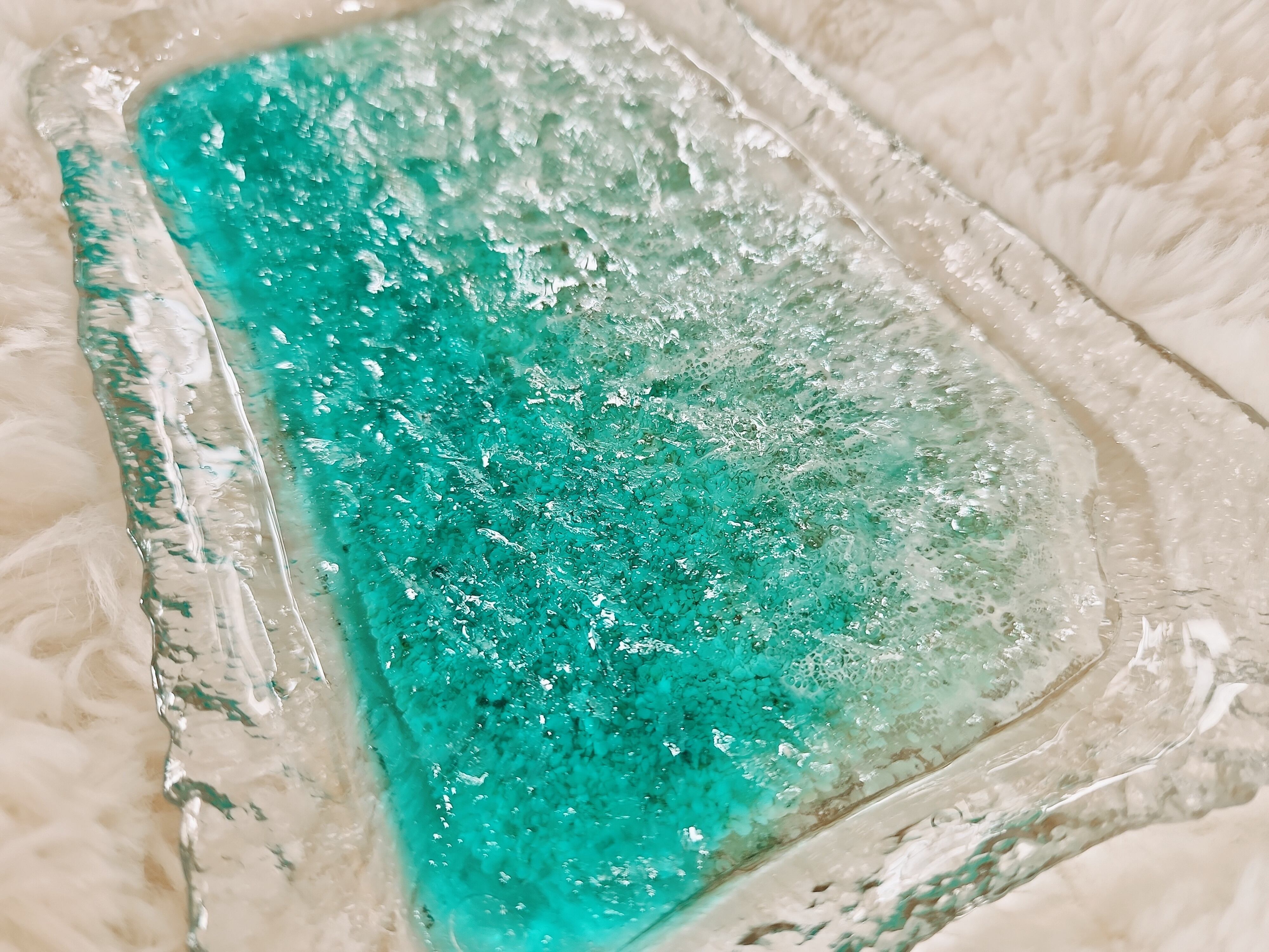 491.オーシャンレジンアート ガラストレー