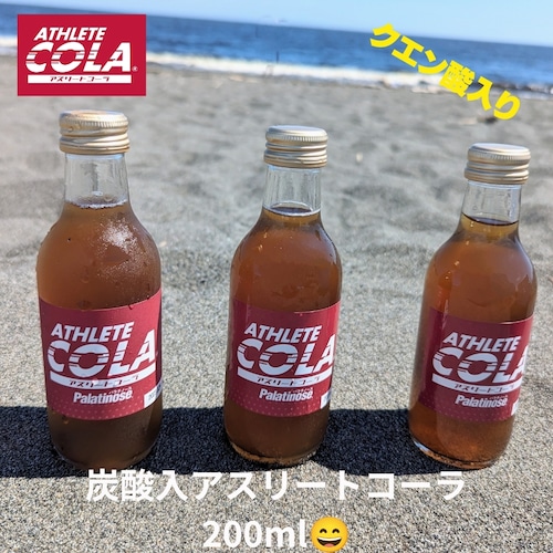 10本セット　★送料無料キャンペーン中　★新発売　クエン酸プラス　アスリートコーラ　200ｍｌ（炭酸飲料）