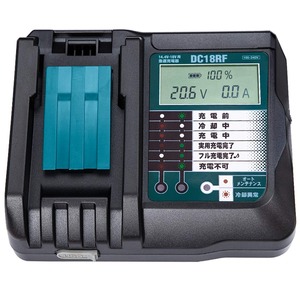 【人気】Hipoke 充電器 対応 マキタ DC18RF 互換 冷却ファン付き USBポート付き マキタ リチウムイオンバッテリ用 BL1430 BL1440 BL1450 BL1460 BL1815 BL1830 BL1840 BL1850 BL1860 BL1430B BL1460B BL1830B BL1850Bなど対応（充電器 本体のみ）
