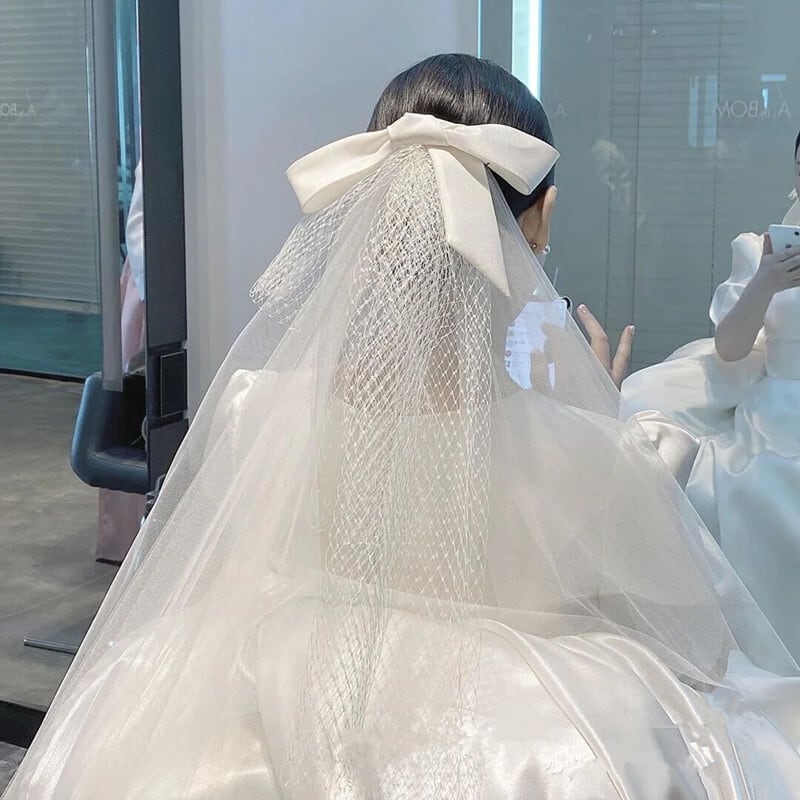 国内即発送 ソフトチュール❁⃘ .゜ウェルカムスペース装飾ドレスベール結婚 nascd.edu.bd