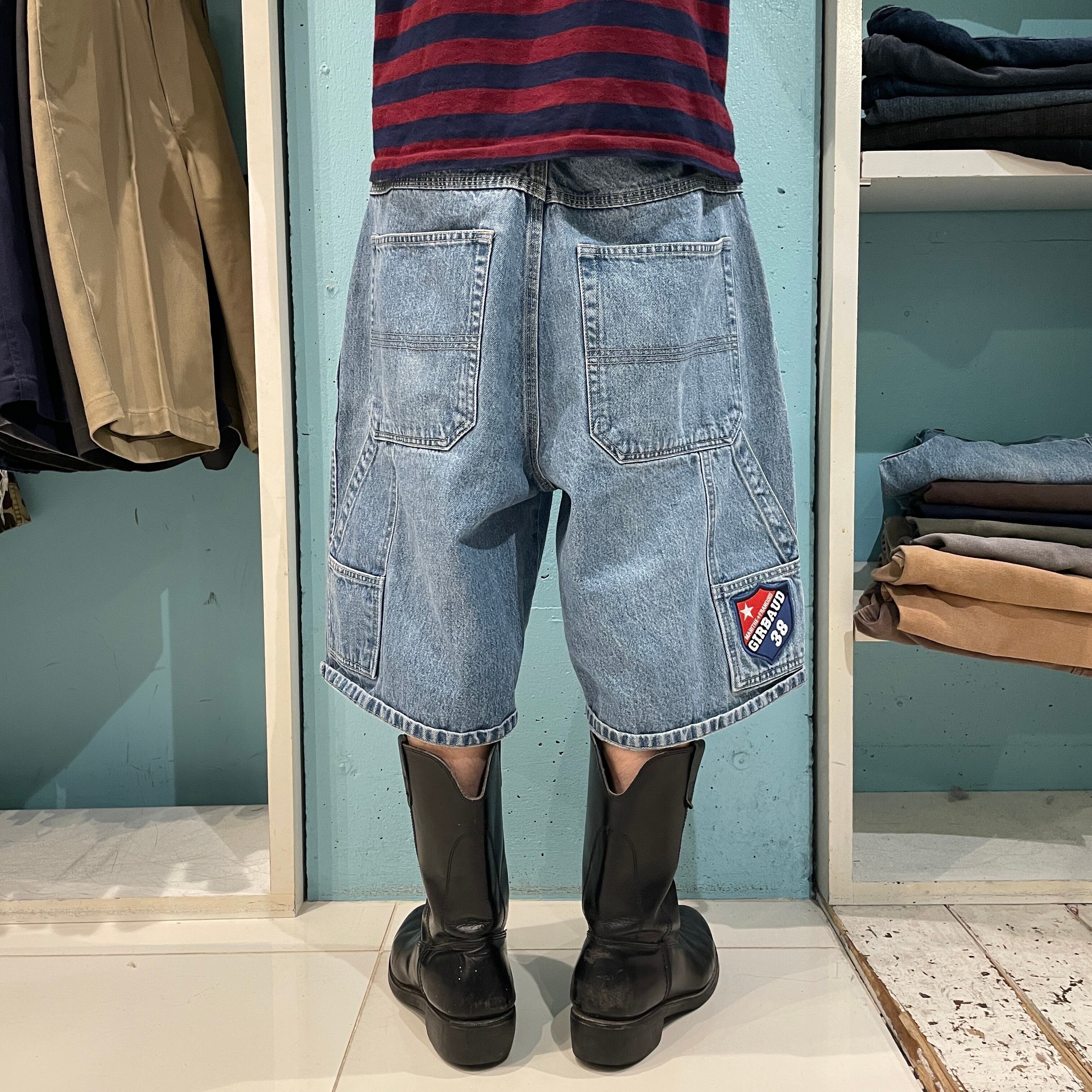 パンツ Marithe Francois Girbaud 00s Baggy Jorts 00's MARITHE＋FRANCOIS GIRBAUD Baggy Denim Jorts | Banny
