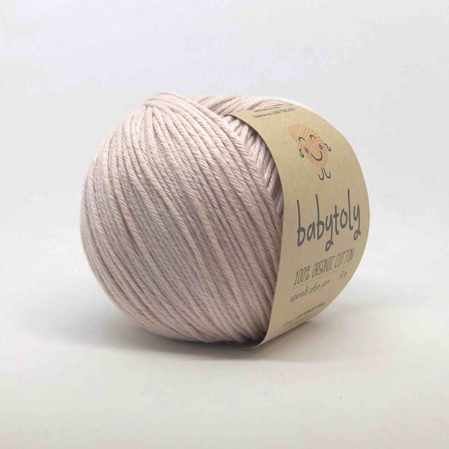babytoly / Organic Cotton Yarn / POWDER PINK