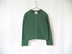 agnes b. カーディガンプレッション size:2 /Green
