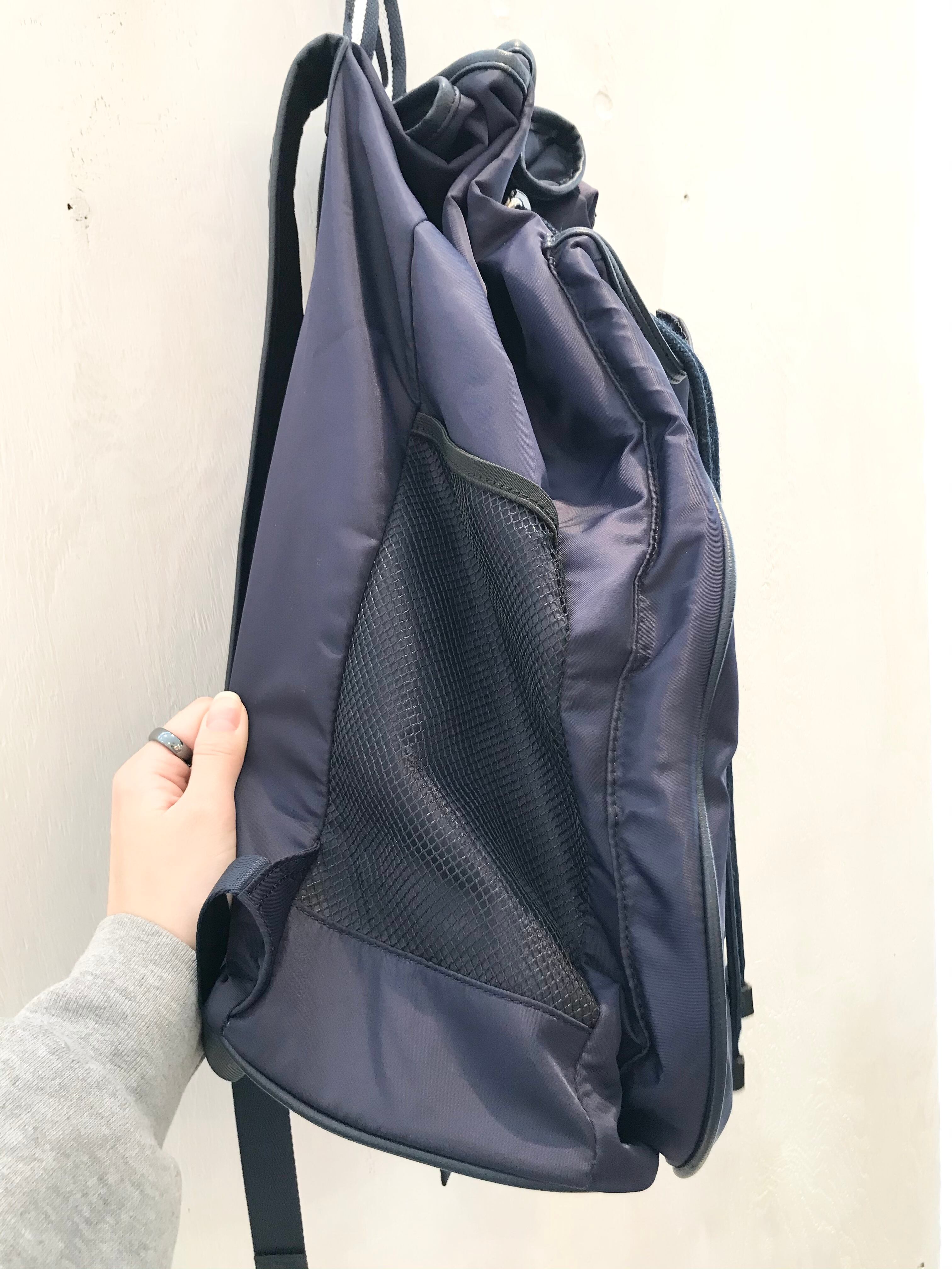 FILA/rucksack/backpack/紺色/巾着型/フィラ/リュックサック/バック ...