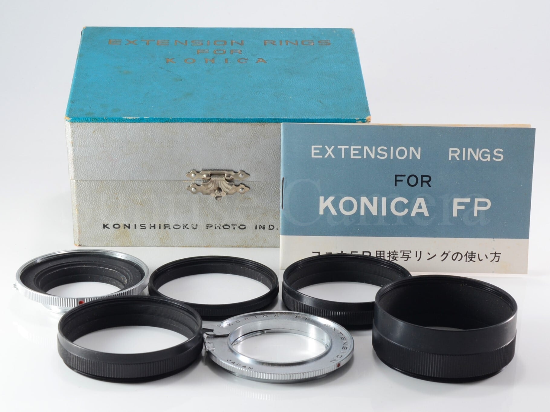 コニカミノルタ　カメラ　エクステンションリング KONICA Extension Rings FOR KONIC コニカ (61296) | サンライズカメラ