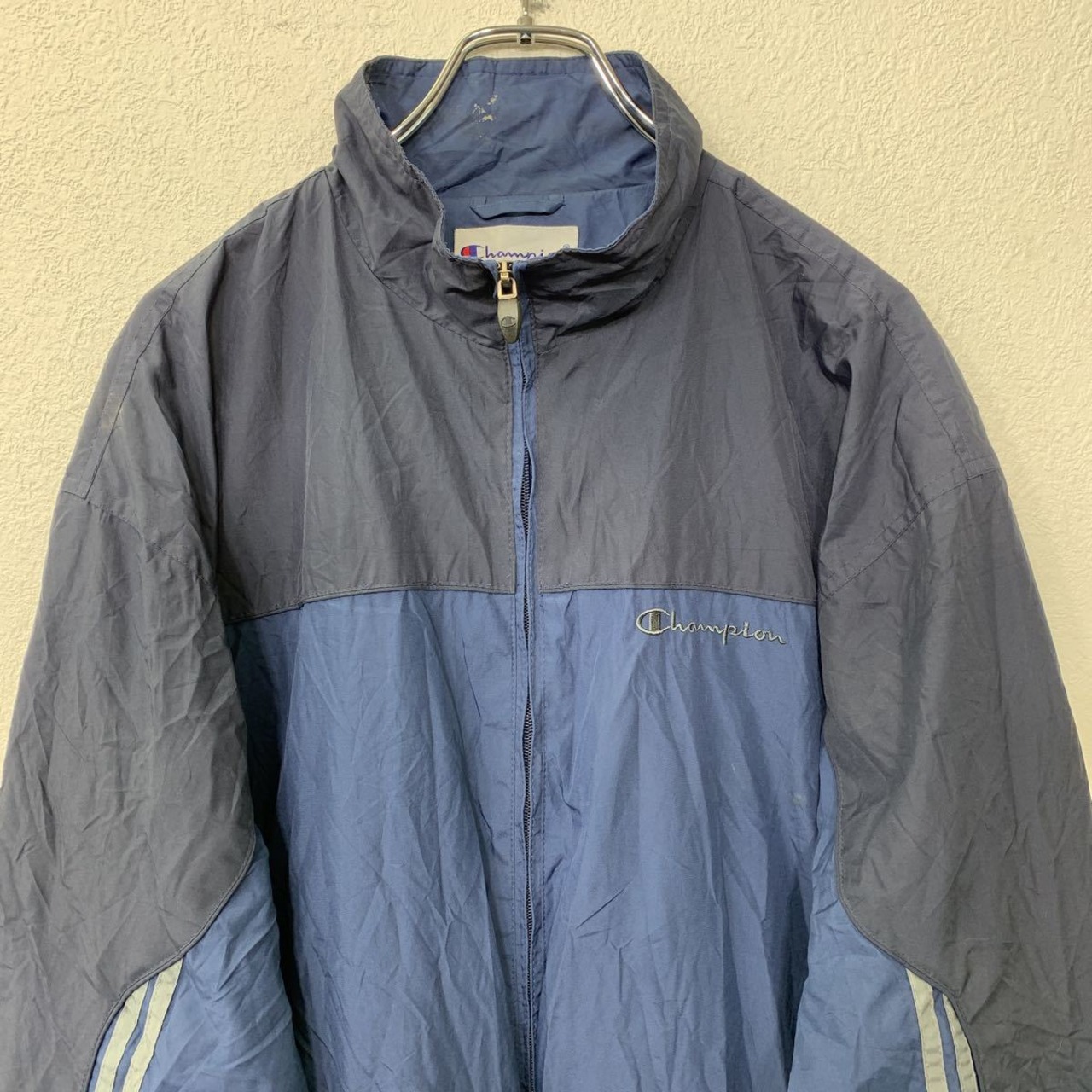 Champion ジップアップナイロンジャケット Lサイズ チャンピオン 
