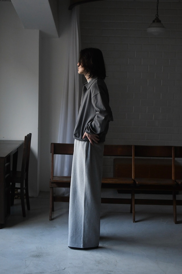 REVERBERATE / HALF ZIP JERSEY (D.GRAY)