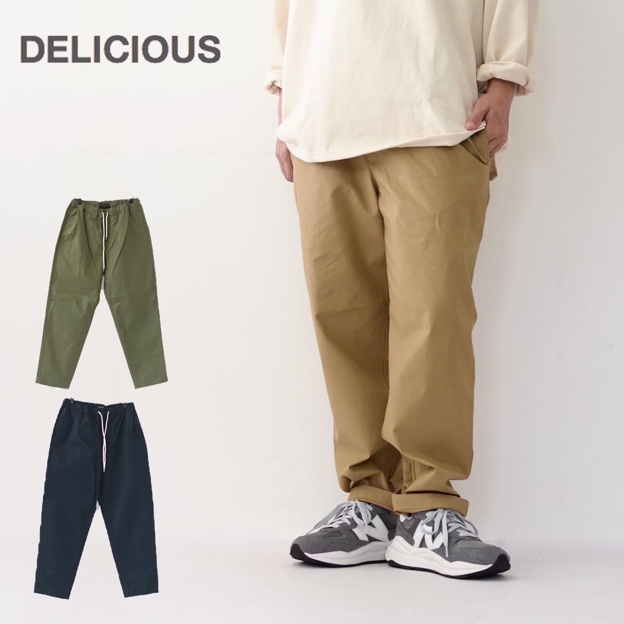 DELICIOUS [デリシャス] Chino Easy Pants [DP57691] チノ イージー