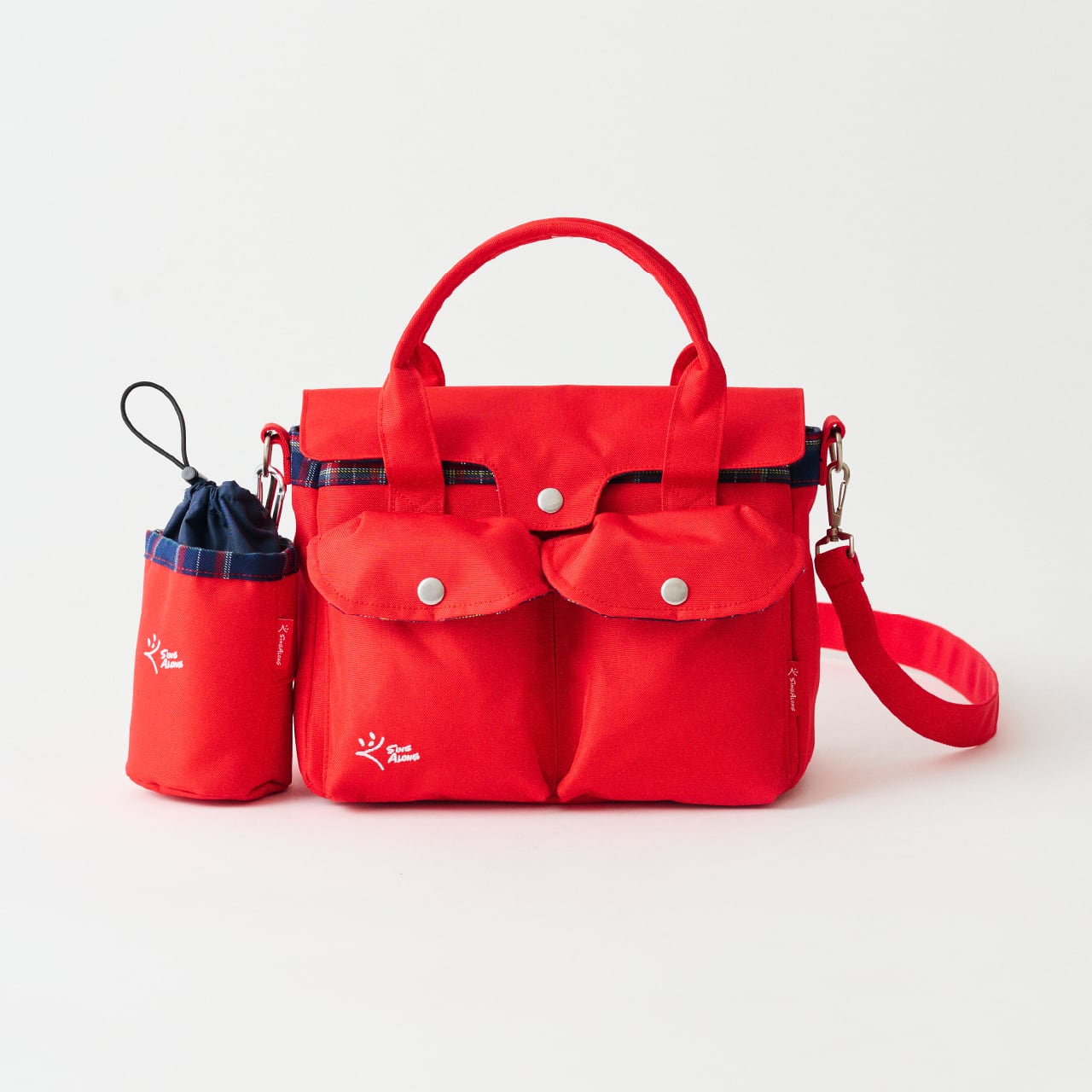 SINGALONG Bag & Mannerpouch red | SINGALONG(シンガロン SINGALONG Bag & Mannerpouch red | SINGALONG(シンガロン