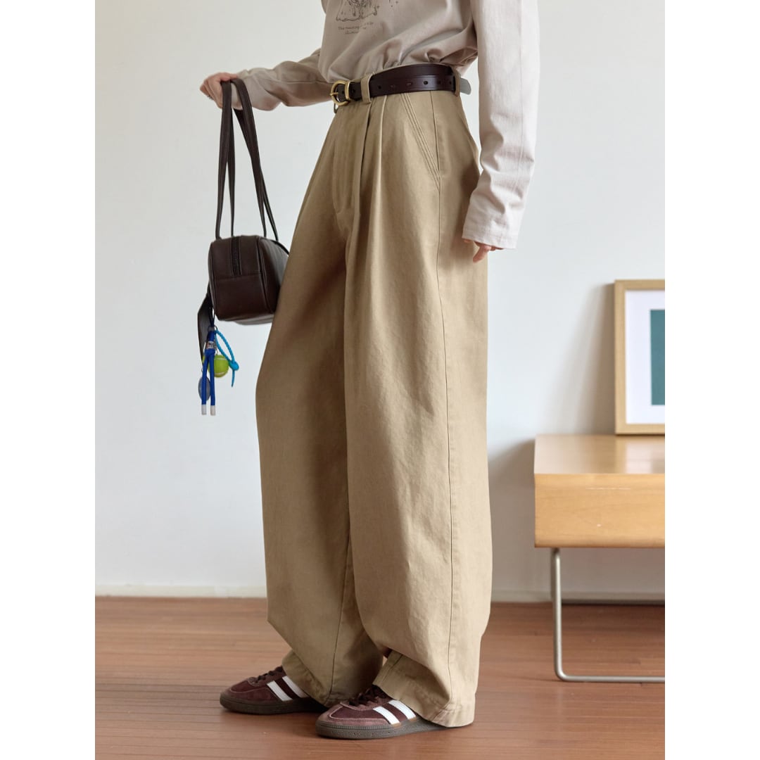 wide straight pants