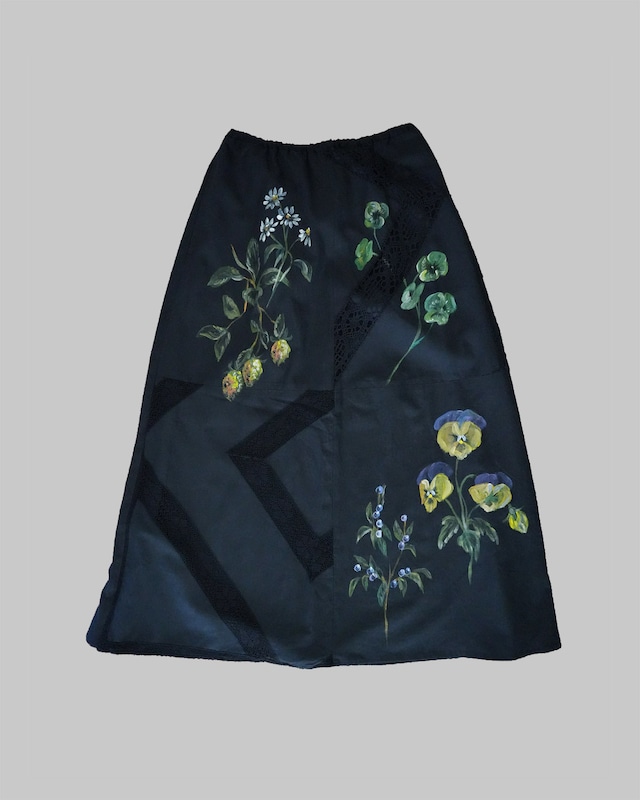 vintage lace skirt clover