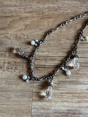 classical metallic chain necklace-5141-7
