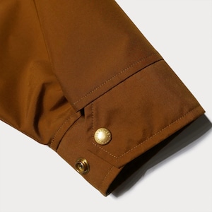 ( LIGHT BROWN ) RAGLAN WEATHERPROOF JACKET