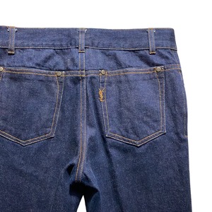 YVES SAINT LAURENT RIVE GAUCHE denim set-up