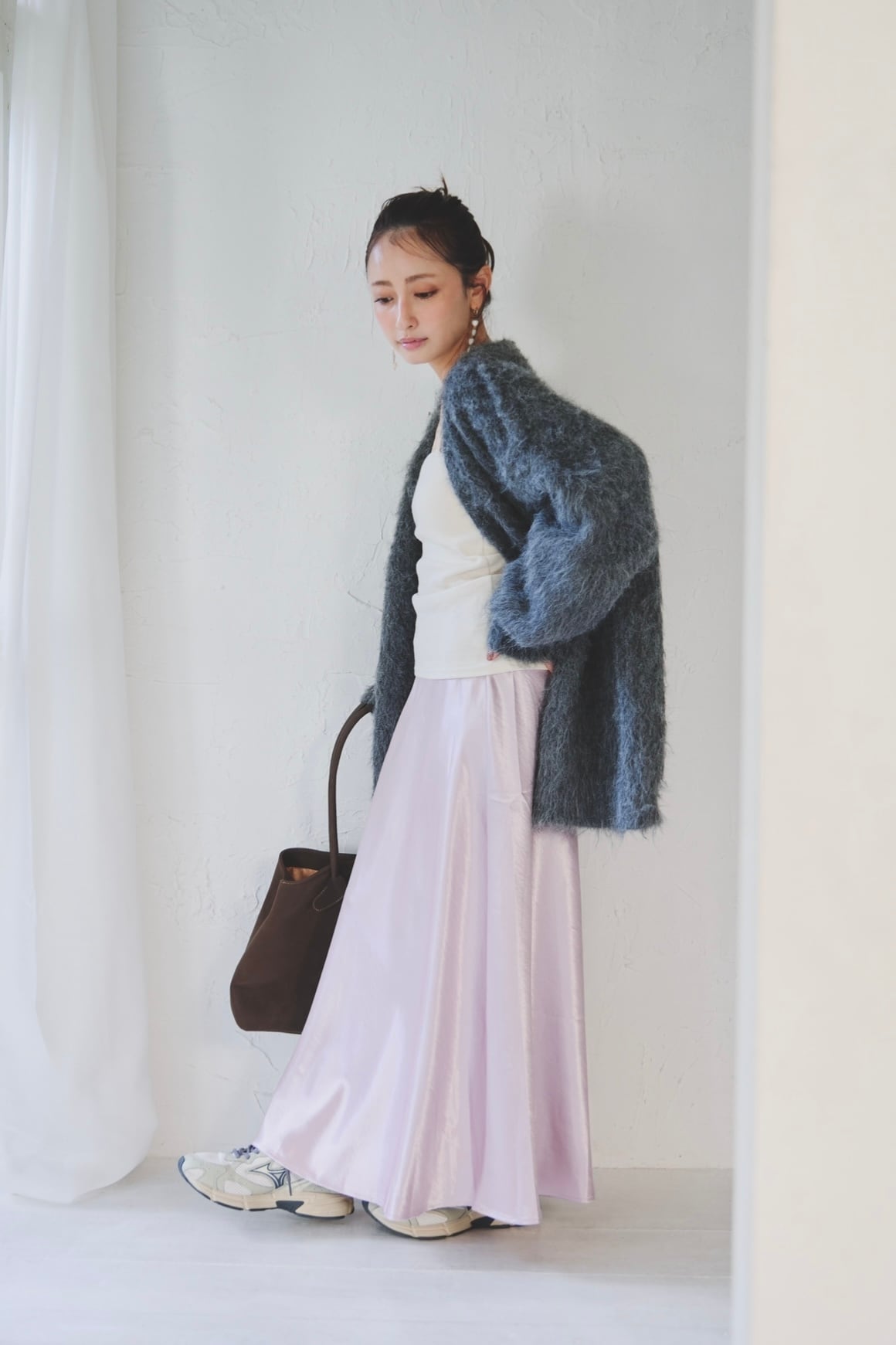 2way mokemoke cardigan | mite