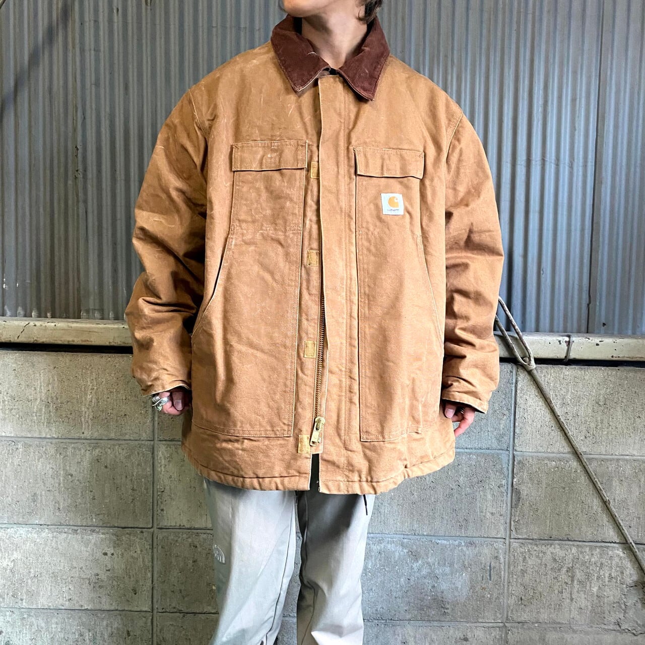 USA製 carhartt UTILITY COAT XLサイズ