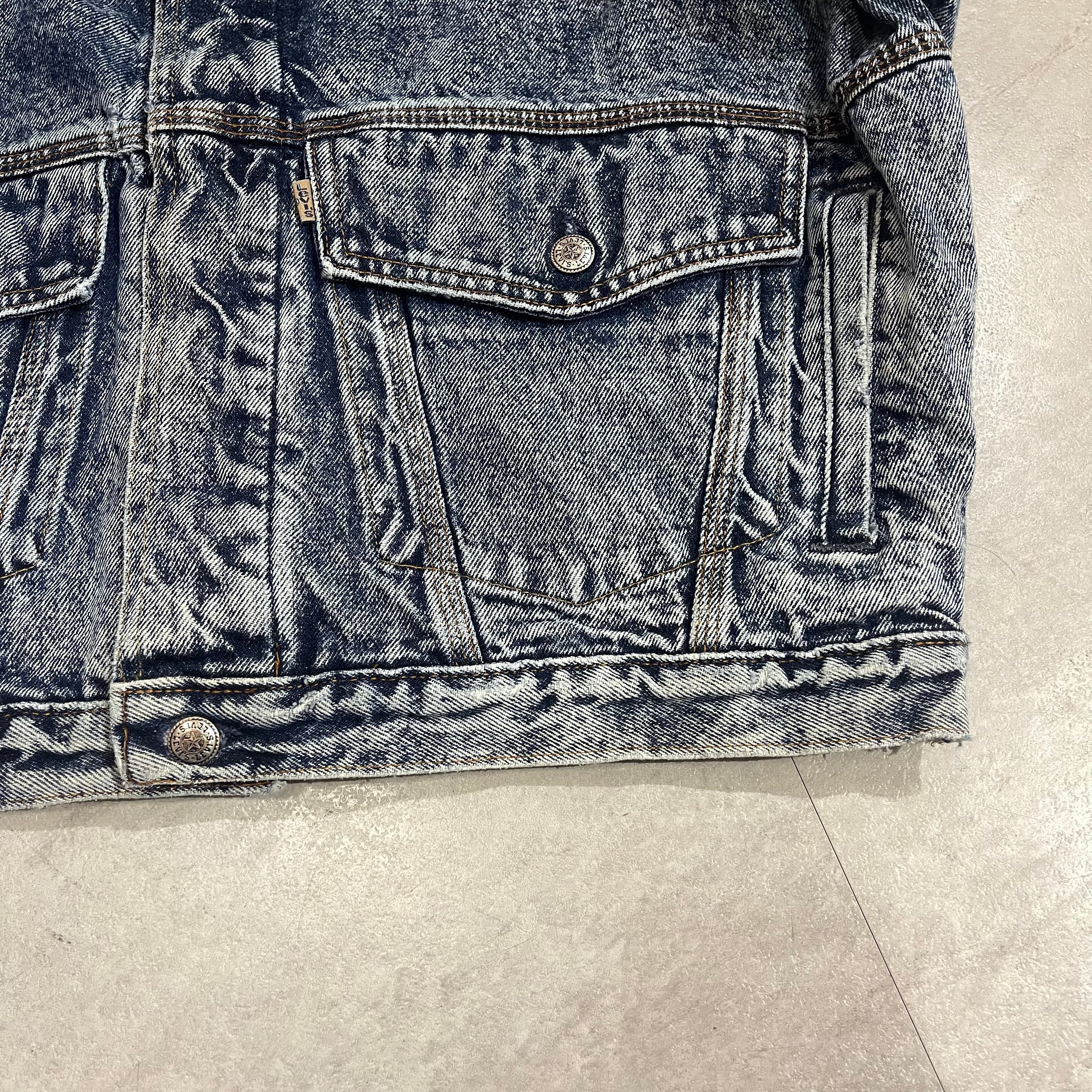 80年代 USA製 size:M【 Levi's75073 】リーバイス デニムジャケット